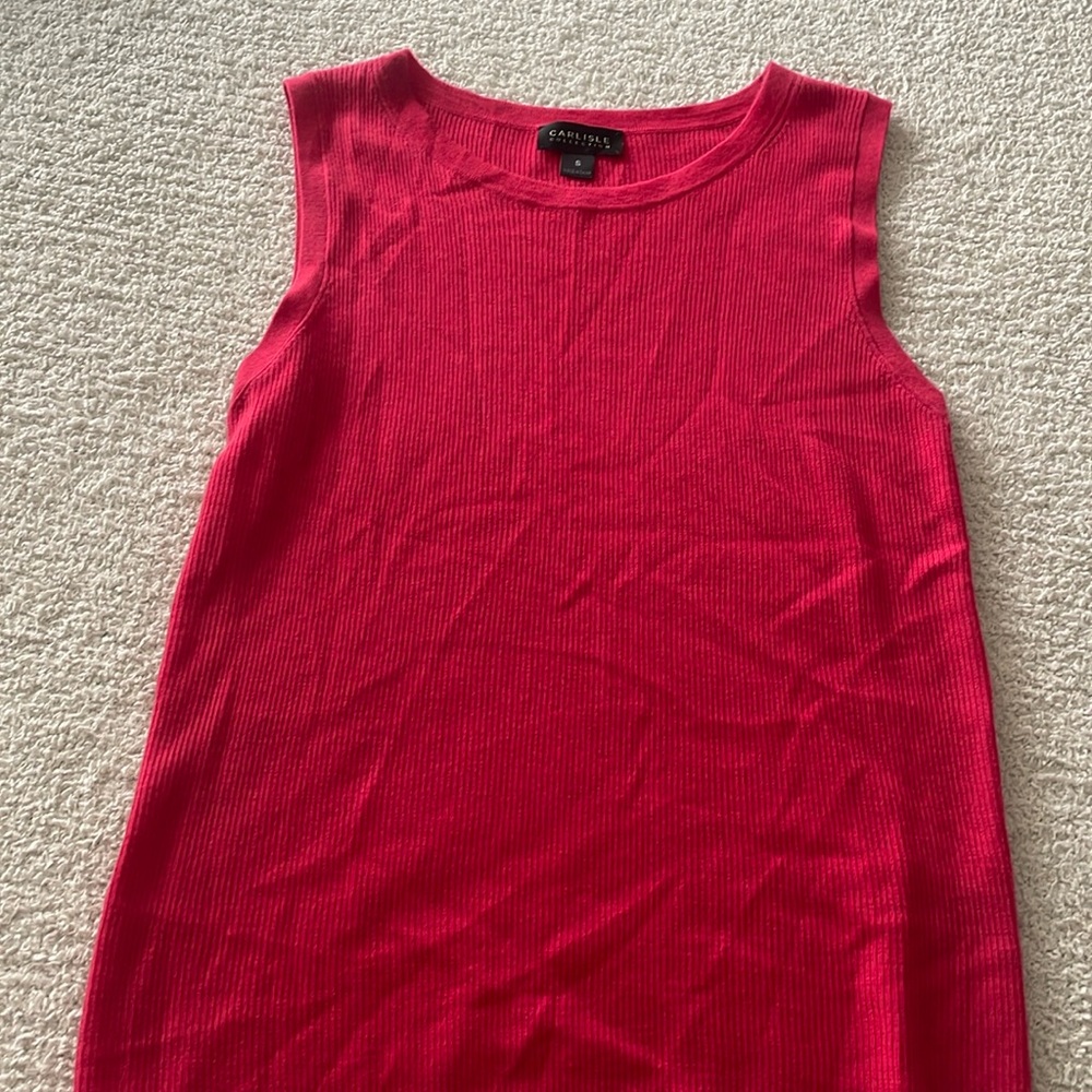 Carlisle mauve pink vest